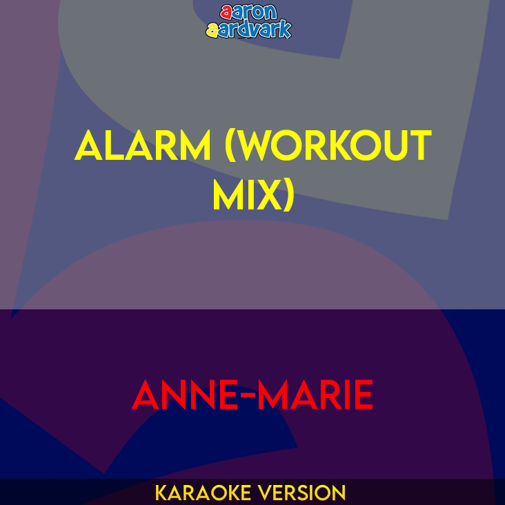 Alarm (workout mix) - Anne-Marie