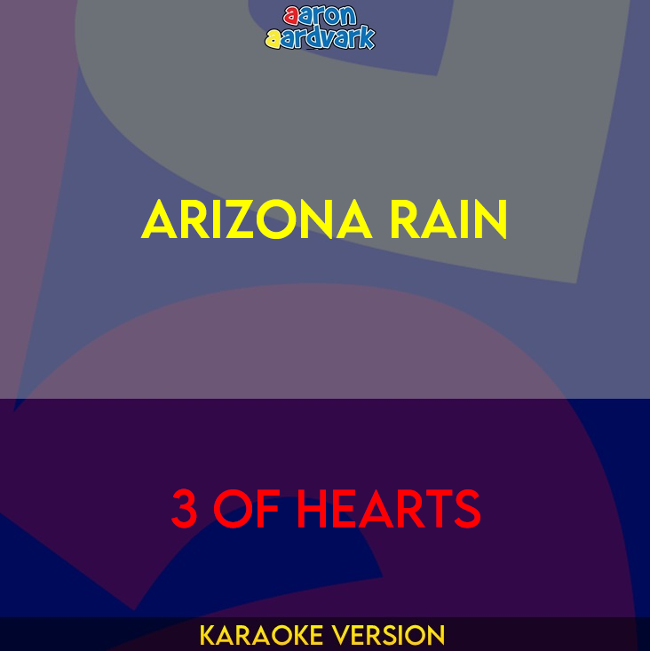 Arizona Rain - 3 Of Hearts
