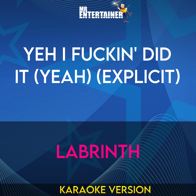 Yeh I Fuckin' Did It (Yeah) (explicit) - Labrinth (Karaoke Version) from Mr Entertainer Karaoke