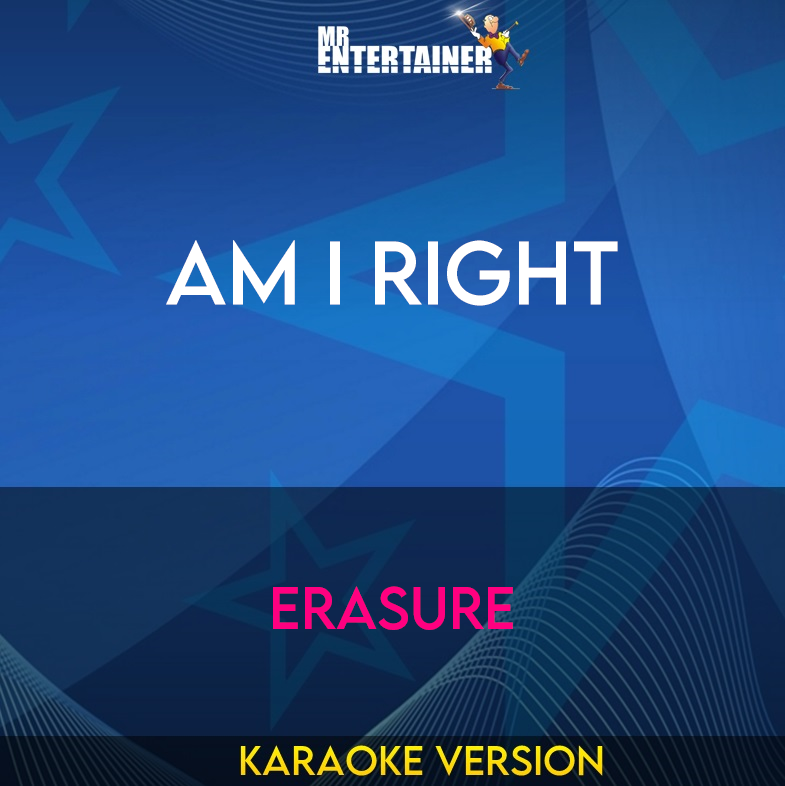 Am I Right - Erasure (Karaoke Version) from Mr Entertainer Karaoke