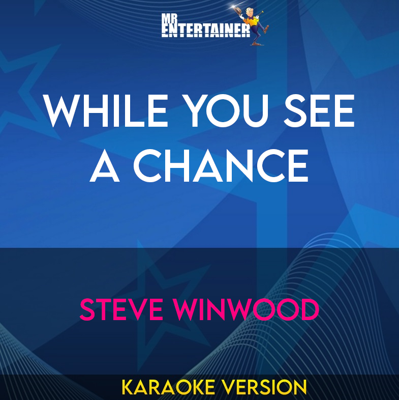 While You See A Chance - Steve Winwood (Karaoke Version) from Mr Entertainer Karaoke