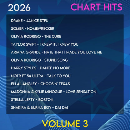 Chart Hits of 2026 Volume 3 (Album)
