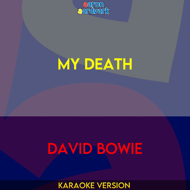 My Death - David Bowie