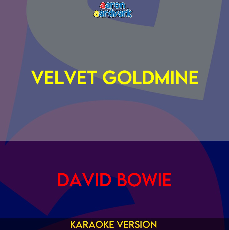 Velvet Goldmine - David Bowie