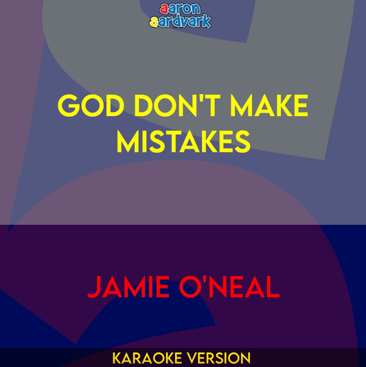 God Don't Make Mistakes - Jamie O'Neal