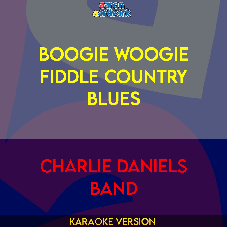 Boogie Woogie Fiddle Country Blues - Charlie Daniels Band