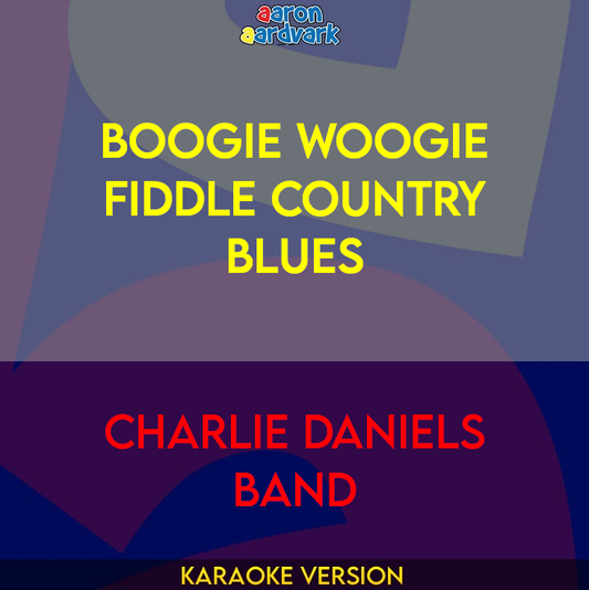 Boogie Woogie Fiddle Country Blues - Charlie Daniels Band