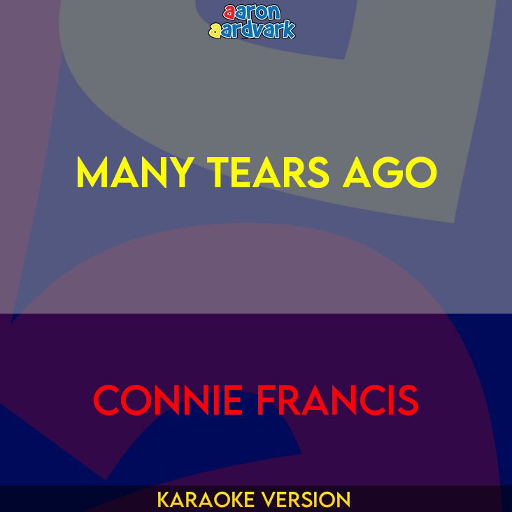 Many Tears Ago - Connie Francis