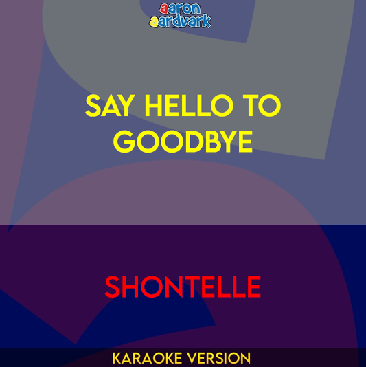 Say Hello To Goodbye - Shontelle