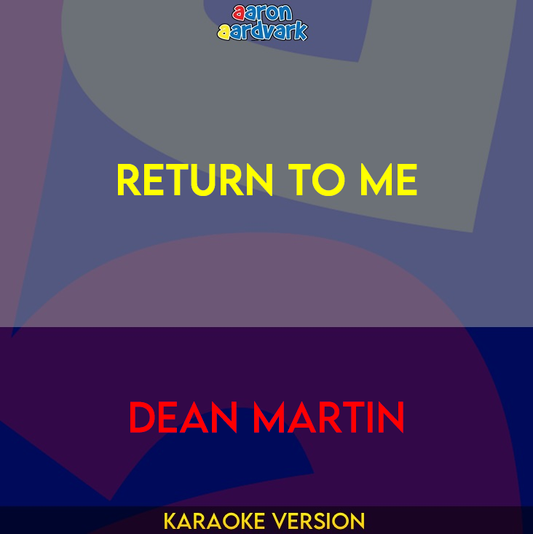 Return To Me - Dean Martin