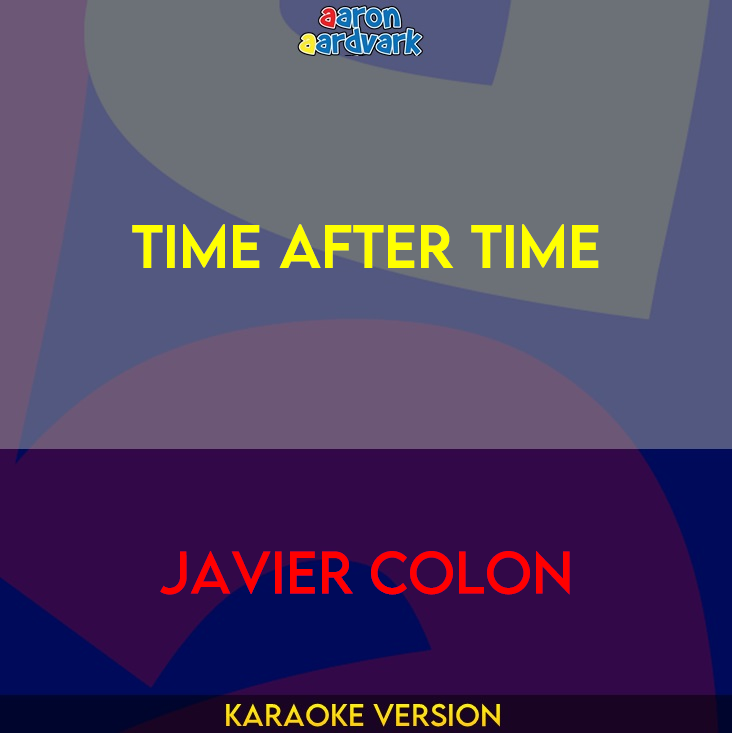 Time After Time - Javier Colon