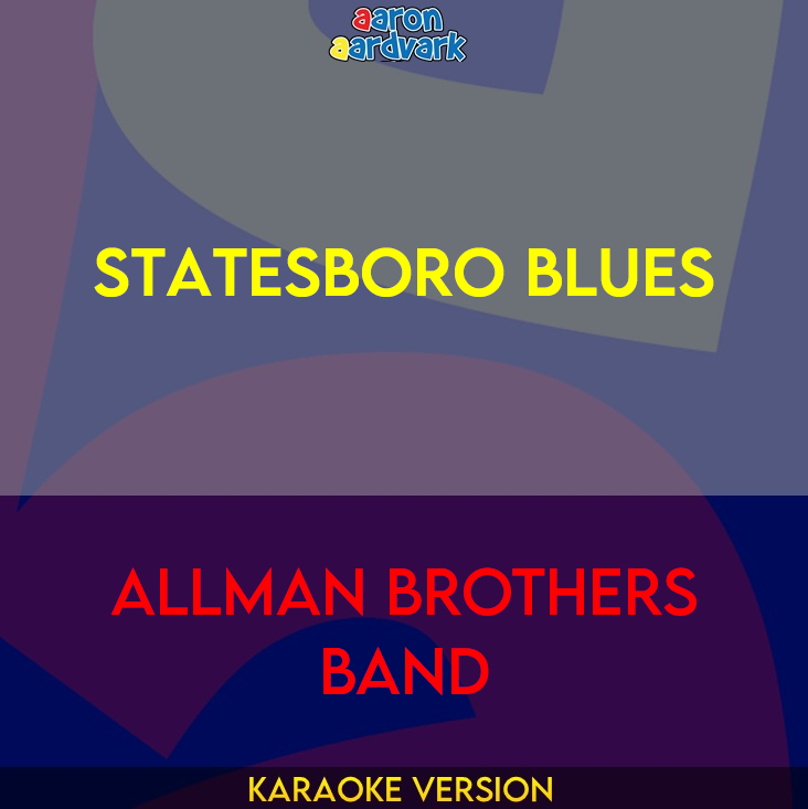 Statesboro Blues - Allman Brothers Band