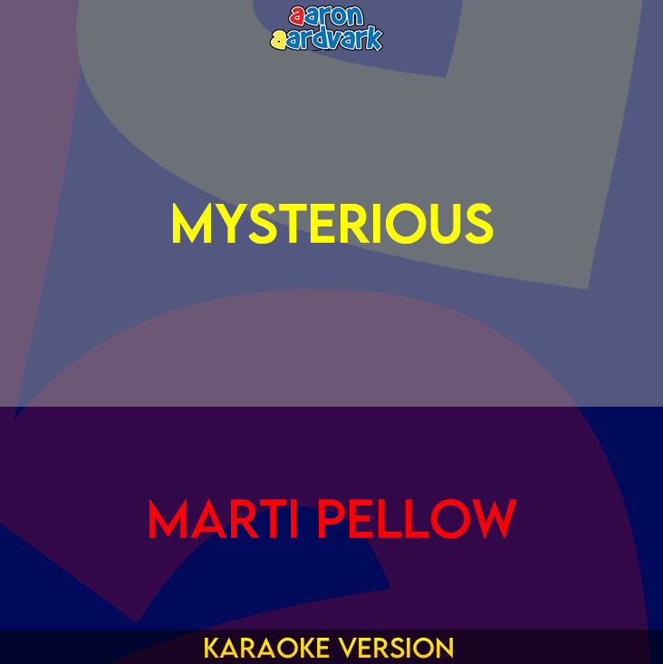 Mysterious - Marti Pellow