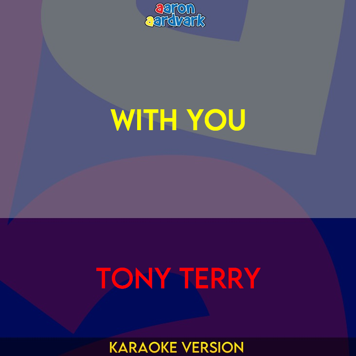 With You - Tony Terry