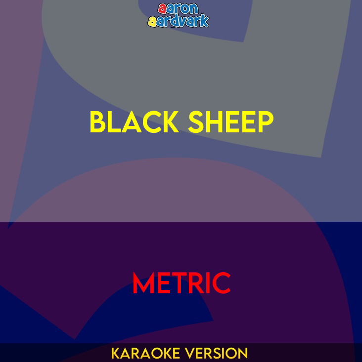 Black Sheep - Metric