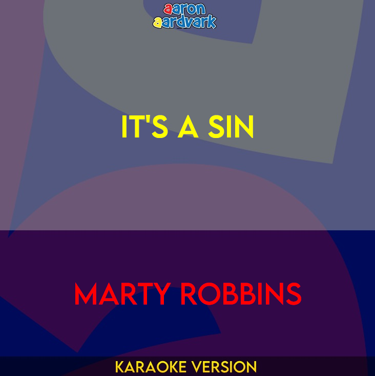 It's A Sin - Marty Robbins