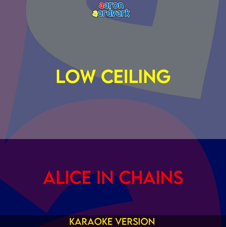 Low Ceiling - Alice In Chains