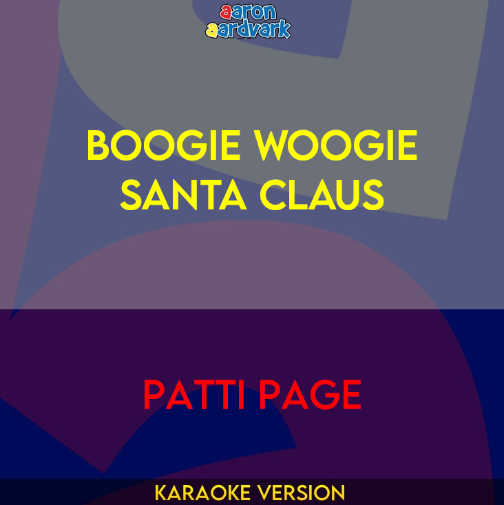 Boogie Woogie Santa Claus - Patti Page