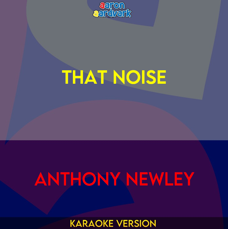 That Noise - Anthony Newley