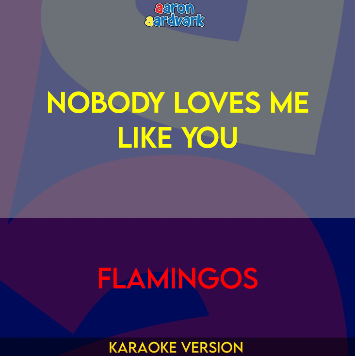 Nobody Loves Me Like You - Flamingos