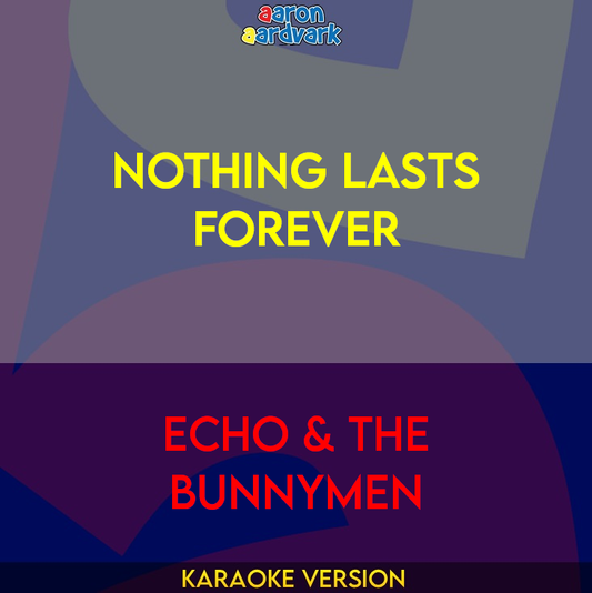 Nothing Lasts Forever - Echo & The Bunnymen