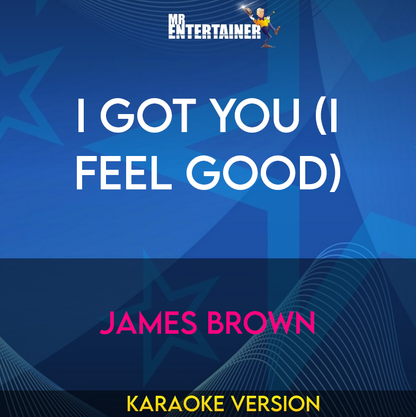 I Got You (I Feel Good) - James Brown (Karaoke Version) from Mr Entertainer Karaoke