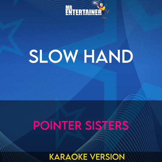 Slow Hand - Pointer Sisters (Karaoke Version) from Mr Entertainer Karaoke