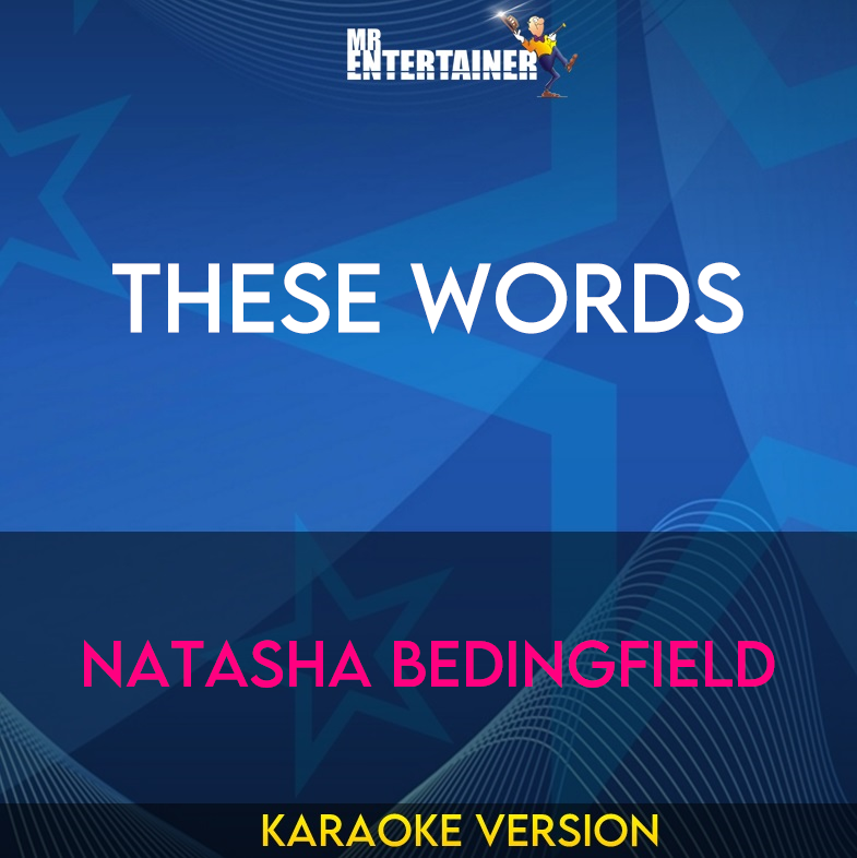 These Words - Natasha Bedingfield (Karaoke Version) from Mr Entertainer Karaoke