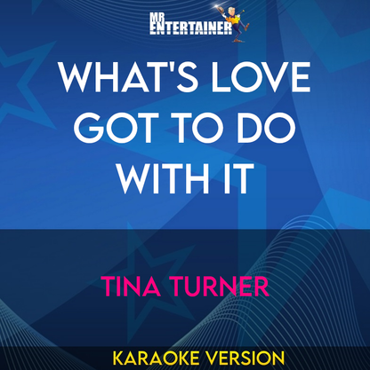 What's Love Got To Do With It - Tina Turner (Karaoke Version) from Mr Entertainer Karaoke