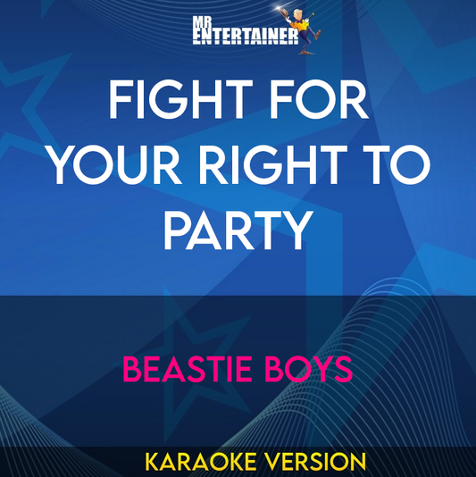 Fight For Your Right To Party - Beastie Boys (Karaoke Version) from Mr Entertainer Karaoke