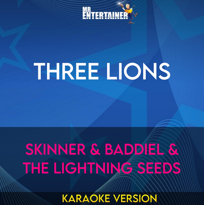 Three Lions - Skinner & Baddiel & The Lightning Seeds (Karaoke Version) from Mr Entertainer Karaoke