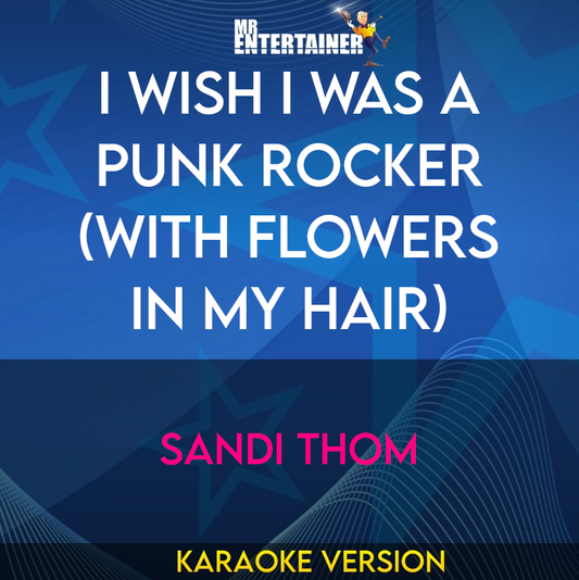 I Wish I Was A Punk Rocker (With Flowers In My Hair) - Sandi Thom (Karaoke Version) from Mr Entertainer Karaoke
