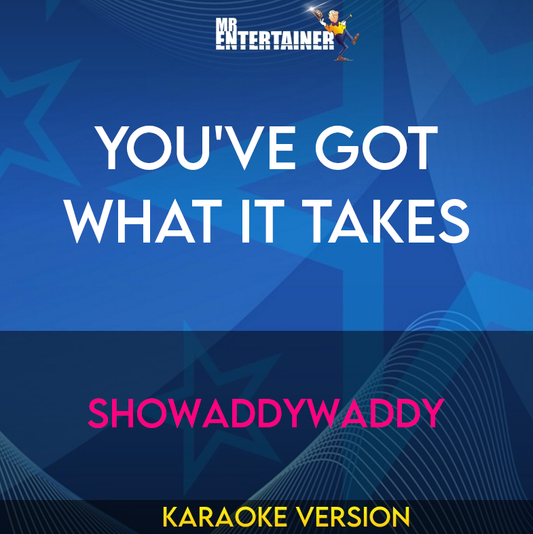 You've Got What It Takes - Showaddywaddy (Karaoke Version) from Mr Entertainer Karaoke