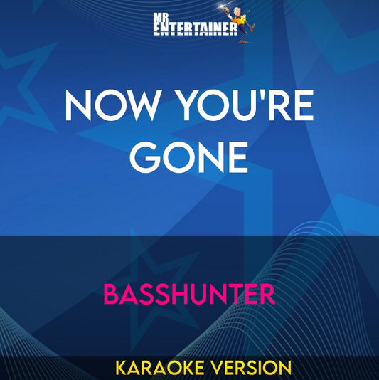 Now You're Gone - Basshunter (Karaoke Version) from Mr Entertainer Karaoke