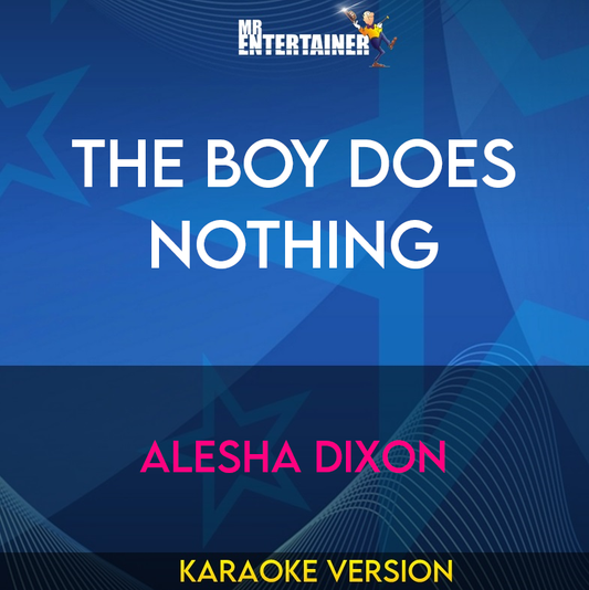 The Boy Does Nothing - Alesha Dixon (Karaoke Version) from Mr Entertainer Karaoke