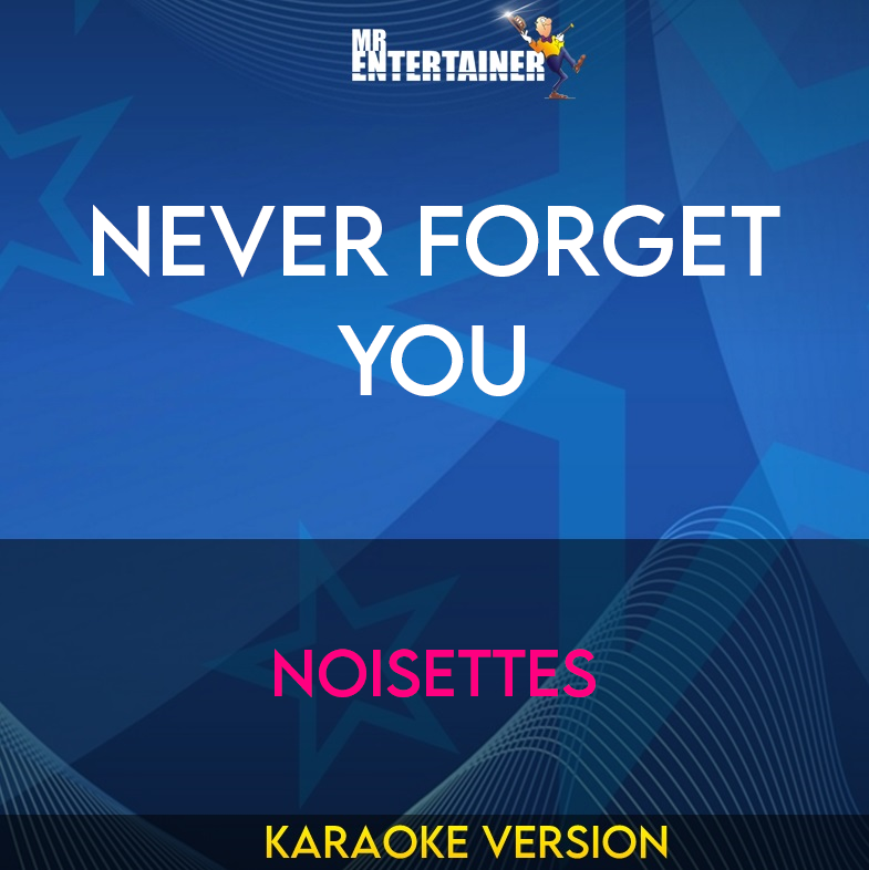 Never Forget You - Noisettes (Karaoke Version) from Mr Entertainer Karaoke