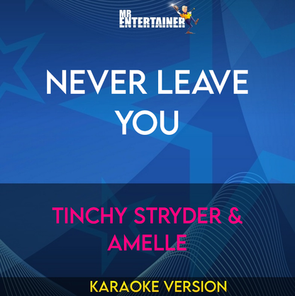 Never Leave You - Tinchy Stryder & Amelle (Karaoke Version) from Mr Entertainer Karaoke