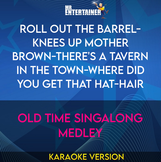 Roll Out The Barrel-knees Up Mother Brown-there's A Tavern In The Town-where Did You Get That Hat-hair - Old Time Singalong Medley (Karaoke Version) from Mr Entertainer Karaoke