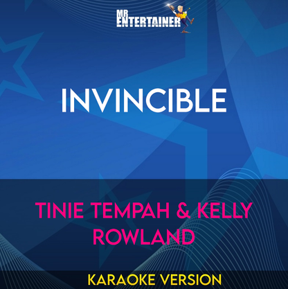 Invincible - Tinie Tempah & Kelly Rowland (Karaoke Version) from Mr Entertainer Karaoke