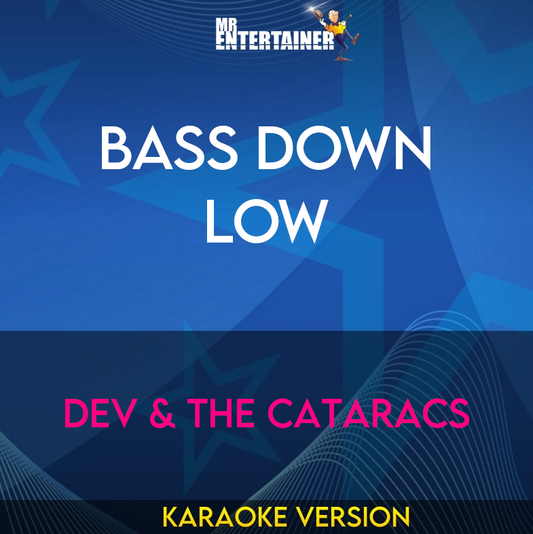 Bass Down Low - Dev & The Cataracs (Karaoke Version) from Mr Entertainer Karaoke