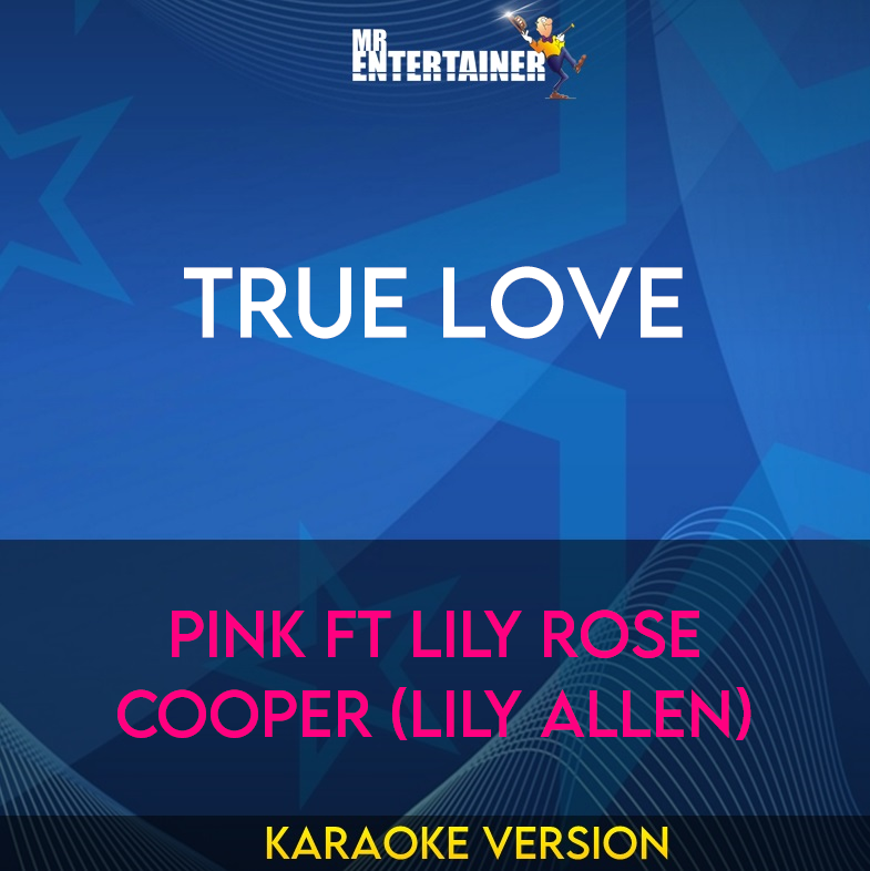 True Love - Pink ft Lily Rose Cooper (Lily Allen) (Karaoke Version) from Mr Entertainer Karaoke