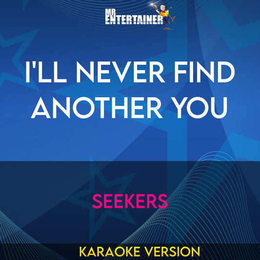 I'll Never Find Another You - Seekers (Karaoke Version) from Mr Entertainer Karaoke