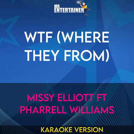 WTF (Where They From) - Missy Elliott ft Pharrell Williams (Karaoke Version) from Mr Entertainer Karaoke