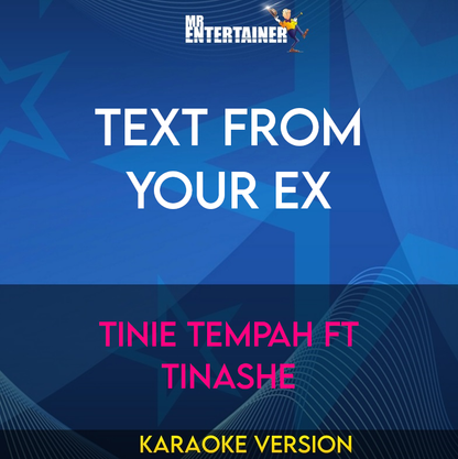 Text From Your Ex - Tinie Tempah ft Tinashe (Karaoke Version) from Mr Entertainer Karaoke