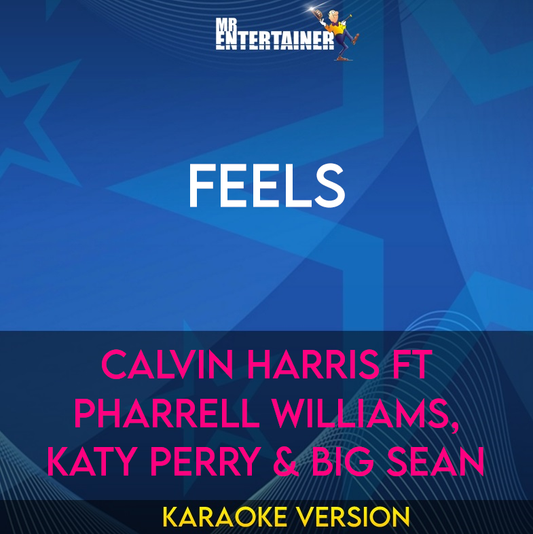 Feels - Calvin Harris ft Pharrell Williams, Katy Perry & Big Sean (Karaoke Version) from Mr Entertainer Karaoke