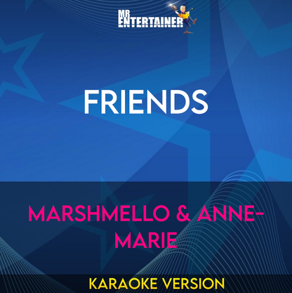 FRIENDS - Marshmello & Anne-Marie (Karaoke Version) from Mr Entertainer Karaoke