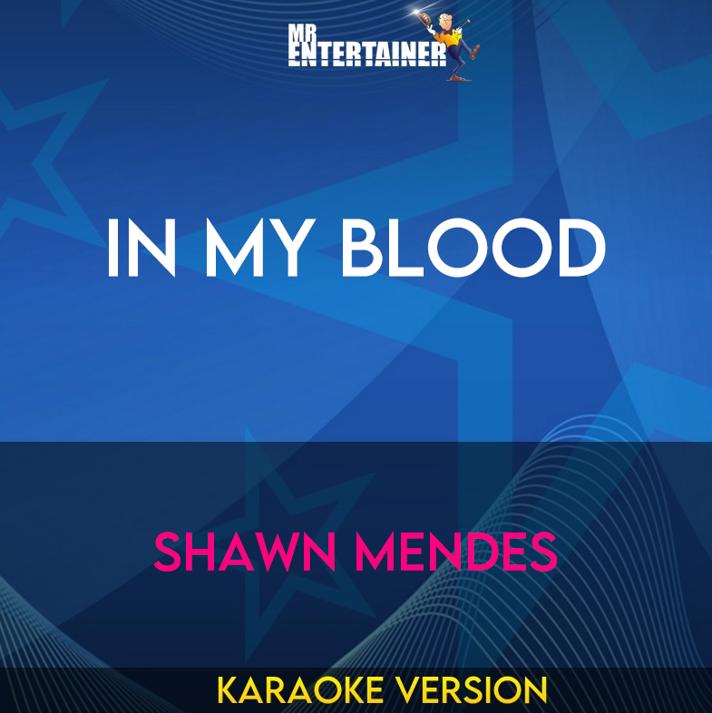 In My Blood - Shawn Mendes (Karaoke Version) from Mr Entertainer Karaoke