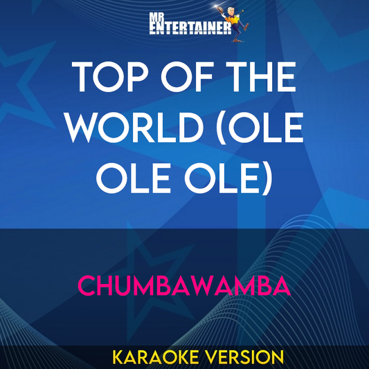Top Of The World (Ole Ole Ole) - Chumbawamba (Karaoke Version) from Mr Entertainer Karaoke
