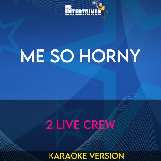 Me So Horny - 2 Live Crew (Karaoke Version) from Mr Entertainer Karaoke