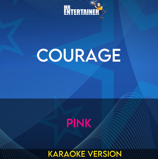 Courage - Pink (Karaoke Version) from Mr Entertainer Karaoke